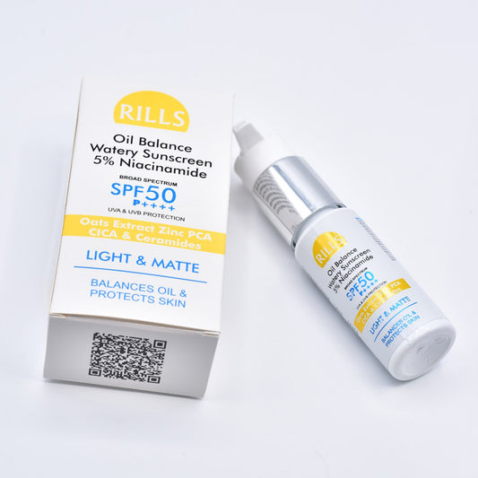 Rills Watery SunScreen 5% Niacinamide