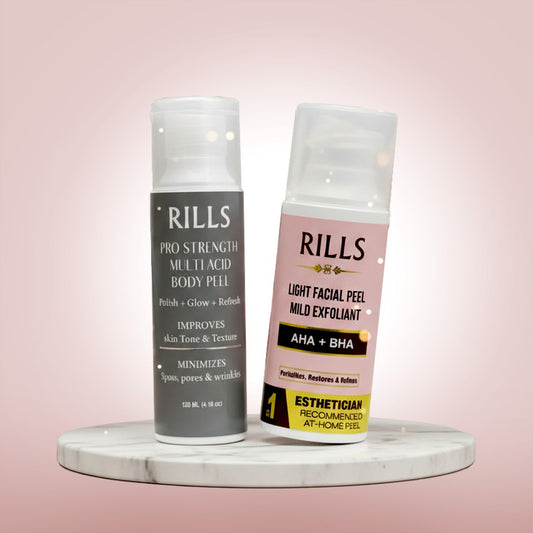 Rills Facial & Body Peel Bundle - Total Skin Renewal